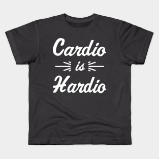 Cardio is Hardio Kids T-Shirt